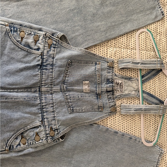 Levi's Denim - Levi's Light Blue Denim Women's Overalls